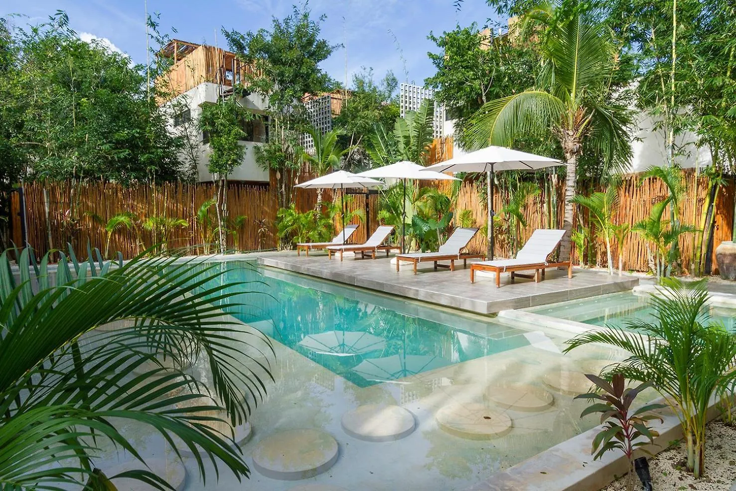 Illuminated Space & Private Pool Tulum Pueblo